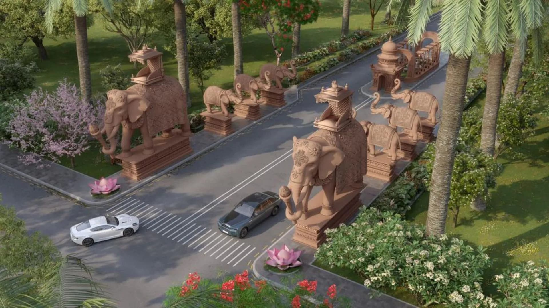 Kshetra Khammam Entrance Arch